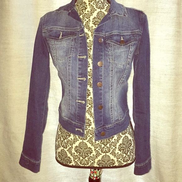 Jessica Simpson denim jacket. - Picture 1 of 3
